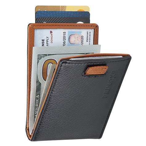 Premium Leather Credit Card Holder ID Wallet for Men